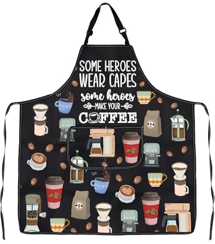 Amazon.com: TSIIUO But First Coffee Apron Women Coffee Lover